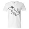 Unisex Softstyle® V-Neck T-Shirt Thumbnail