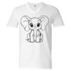 Unisex Softstyle® V-Neck T-Shirt Thumbnail