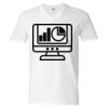 Unisex Softstyle® V-Neck T-Shirt Thumbnail
