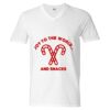 Unisex Softstyle® V-Neck T-Shirt Thumbnail