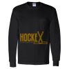 Unisex Ultra Cotton® Long Sleeve Pocket T-Shirt Thumbnail