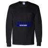 Unisex Ultra Cotton® Long Sleeve Pocket T-Shirt Thumbnail