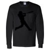 Unisex Ultra Cotton® Long Sleeve Pocket T-Shirt Thumbnail