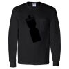 Unisex Ultra Cotton® Long Sleeve Pocket T-Shirt Thumbnail