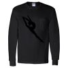 Unisex Ultra Cotton® Long Sleeve Pocket T-Shirt Thumbnail