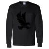 Unisex Ultra Cotton® Long Sleeve Pocket T-Shirt Thumbnail