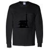 Unisex Ultra Cotton® Long Sleeve Pocket T-Shirt Thumbnail