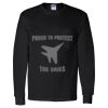 Unisex Ultra Cotton® Long Sleeve Pocket T-Shirt Thumbnail