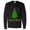 Unisex Ultra Cotton® Long Sleeve Pocket T-Shirt Thumbnail