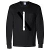 Unisex Ultra Cotton® Long Sleeve Pocket T-Shirt Thumbnail